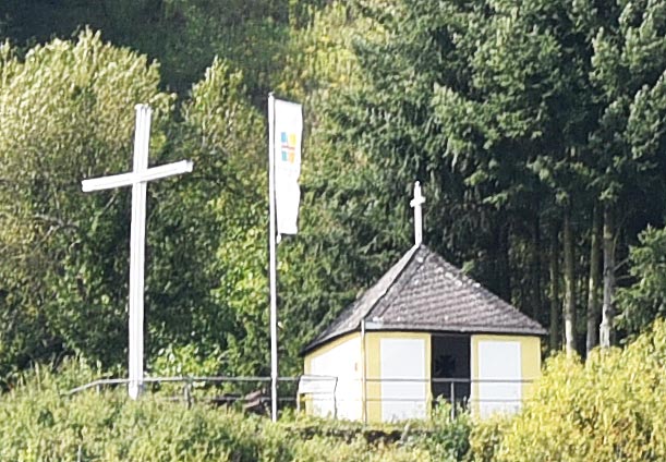 Blick auf das Kehr-Heiligenhäuschen